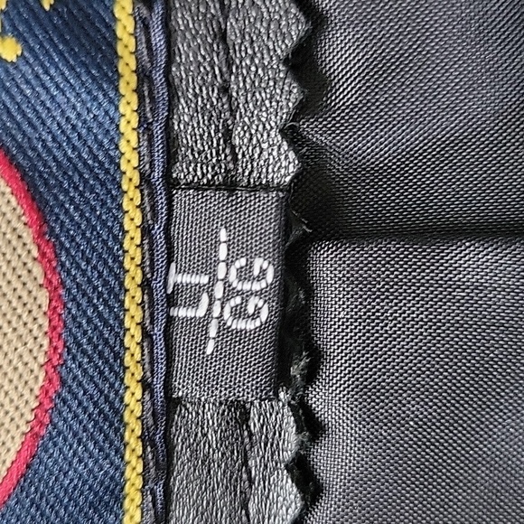 Members Only genuine leather jacket, LT, black, epaulettes, 42-44 LT - Picture 10 of 15